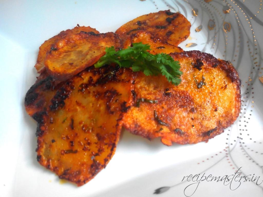 Hot potato chips Recipe Masters