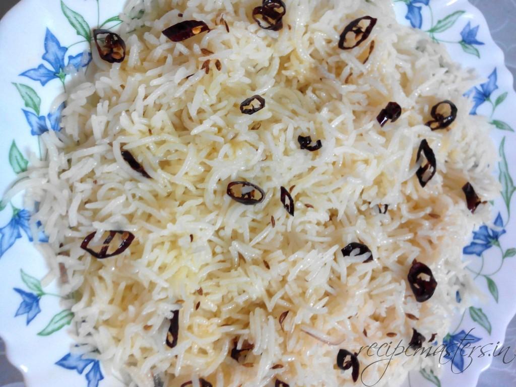 chilli flavored rice - Recipe Masters
