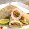 Spicy chicken roll