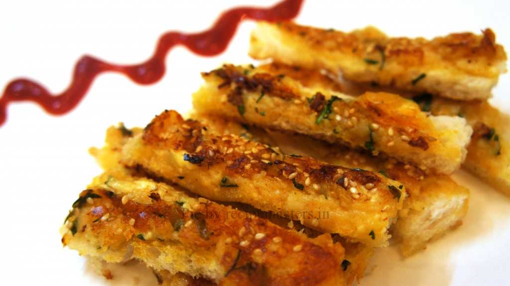 Bread Crispy Fingers Recipe Masters
