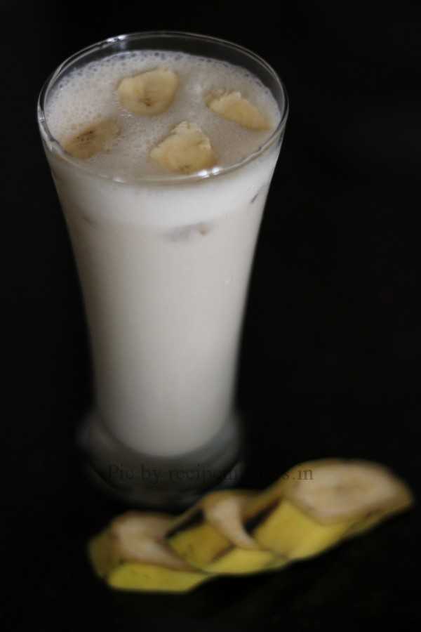 banana milkshake - Recipe Masters