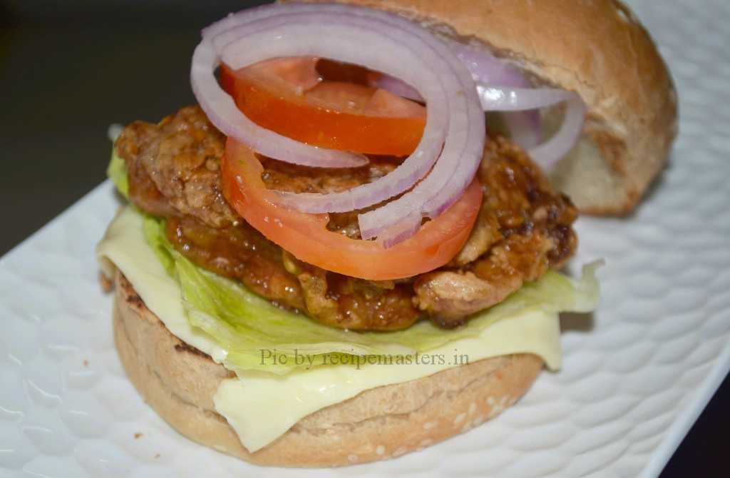 chicken zinger burger Recipe Masters