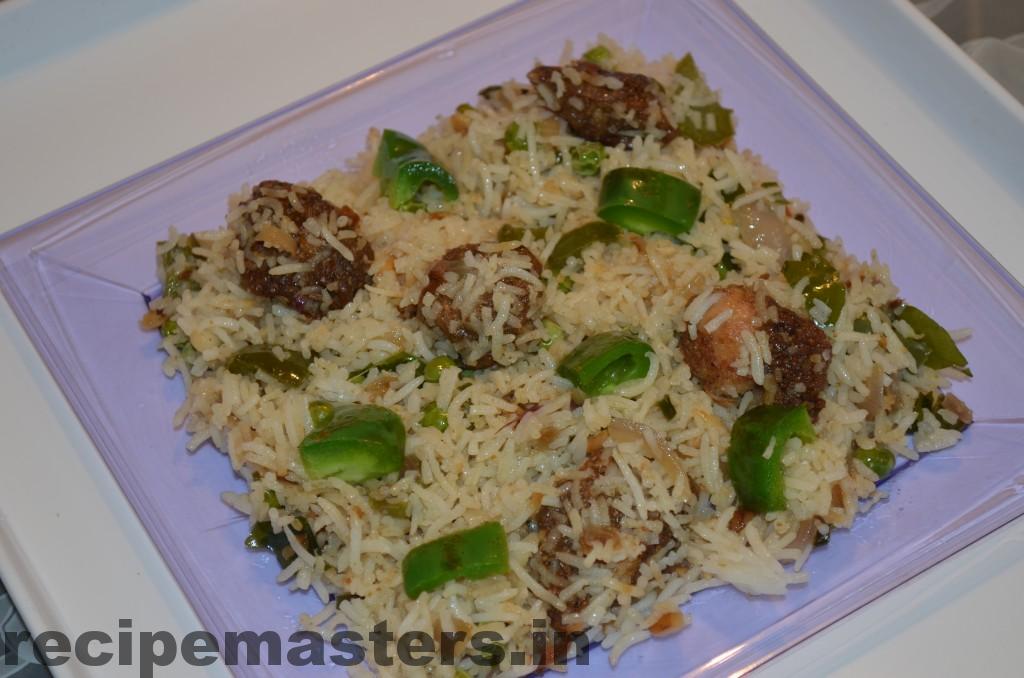 chicken capsicum rice