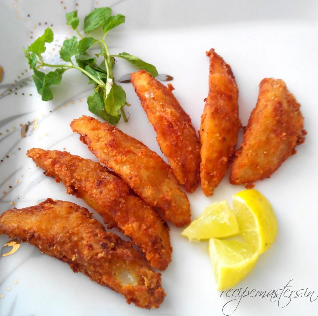 crispy potato wedges