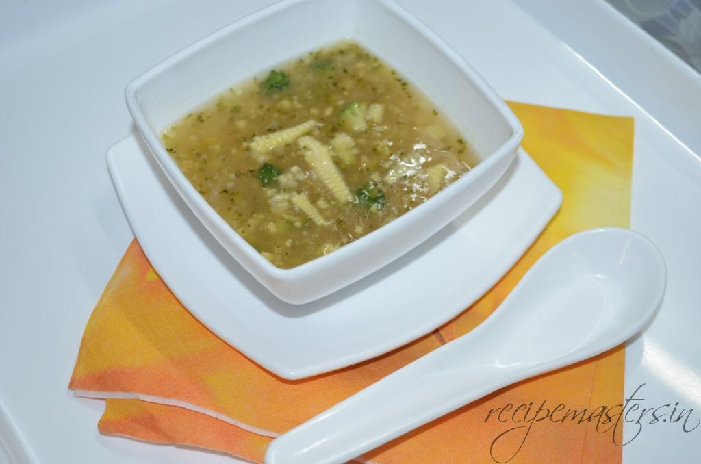 broccoli and corn soup