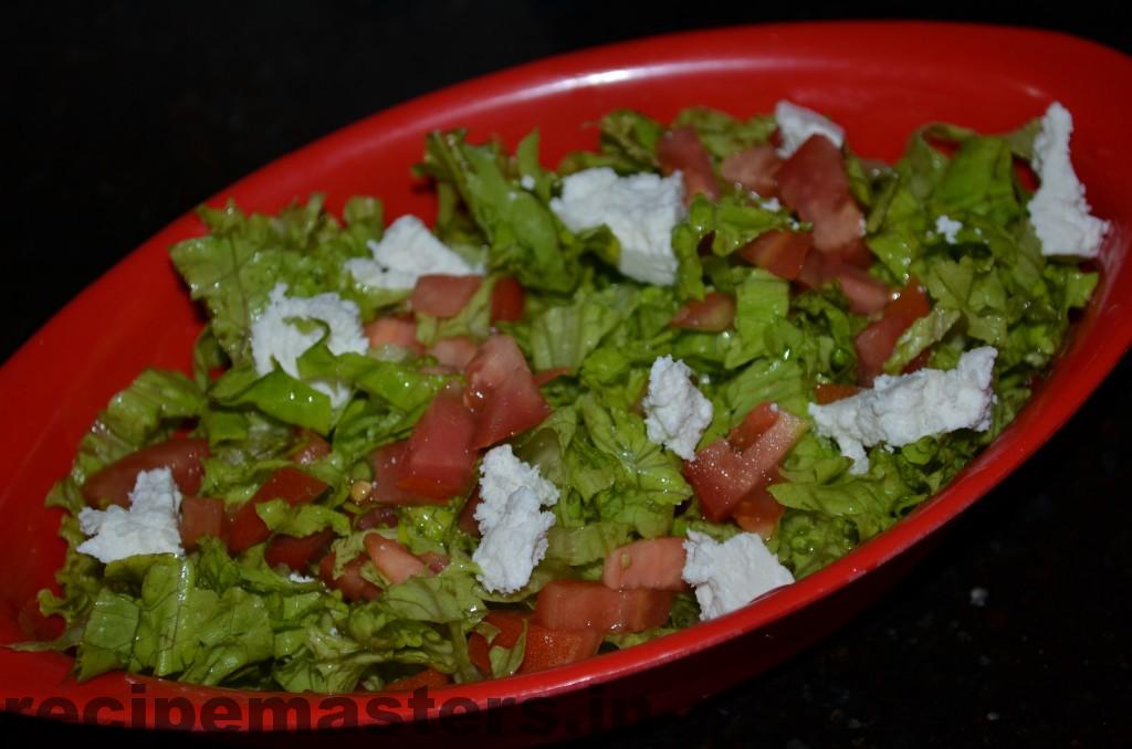 lettuce n cottage cheese salad