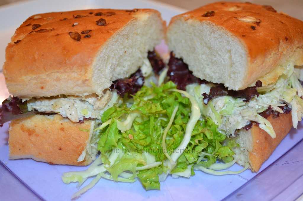 chicken coleslaw sub