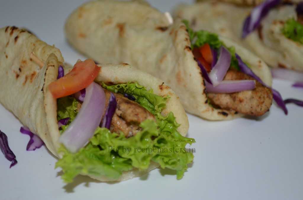 pita seekh roll