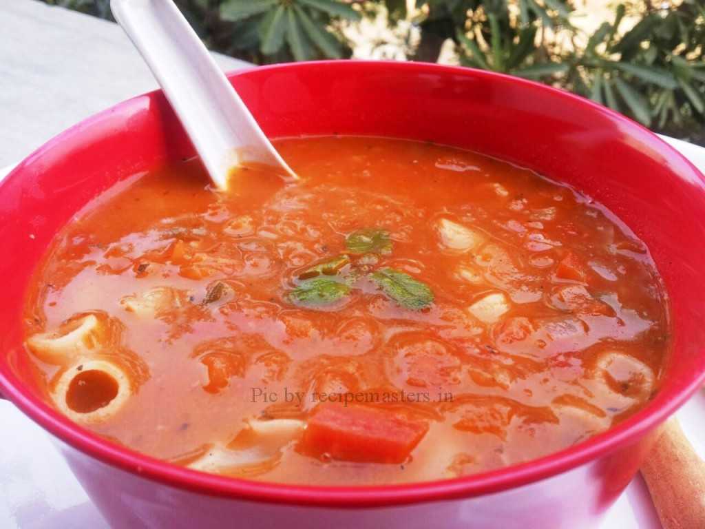 Vegetarian Minestrone Soup