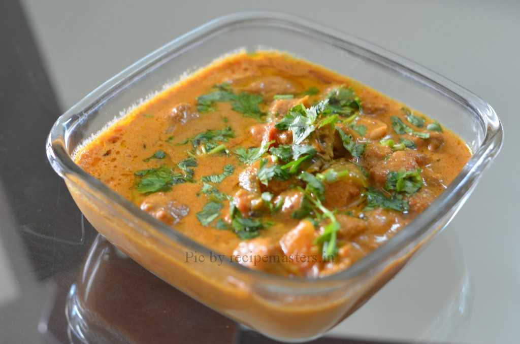 kadhai soya chunks