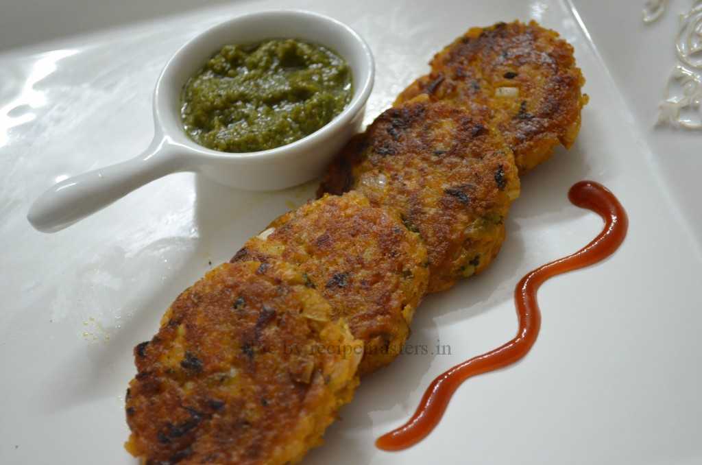 Poha cutlet