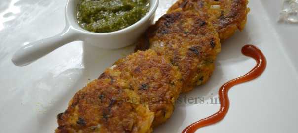 Poha cutlet