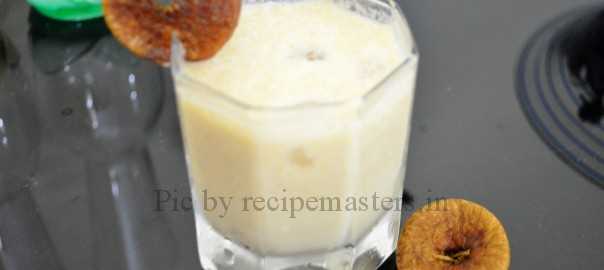 anjeer milkshake